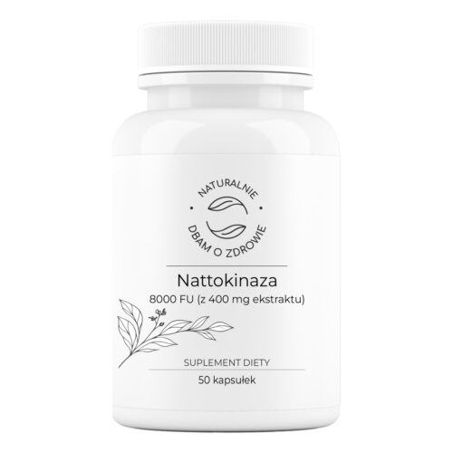 5908076200384_1_PL Nattokinaza 8000 FU (z 400 mg ekstraktu) 50 kapsułek