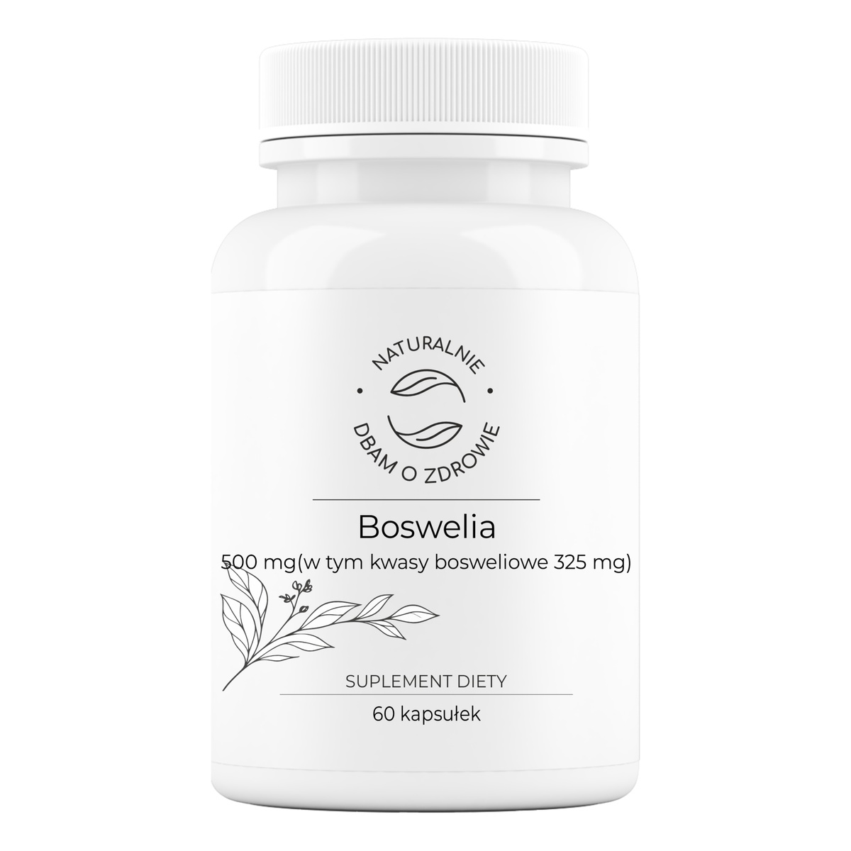 Boswelia 500 mg(w tym kwasy bosweliowe 325 mg) 60 kapsułek
